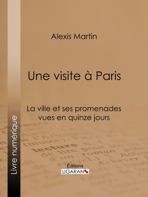 cover image of Une visite à Paris